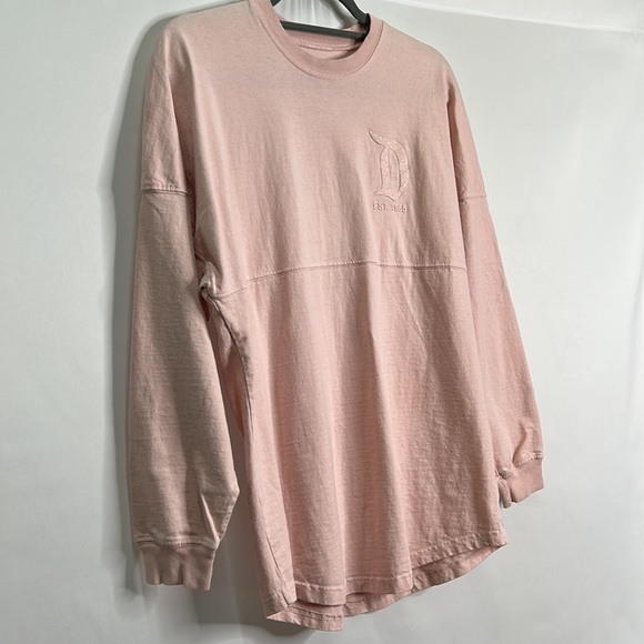 Disneyland Resort Spirit Jersey light pink long sleeve tee shirt - Picture 5 of 9
